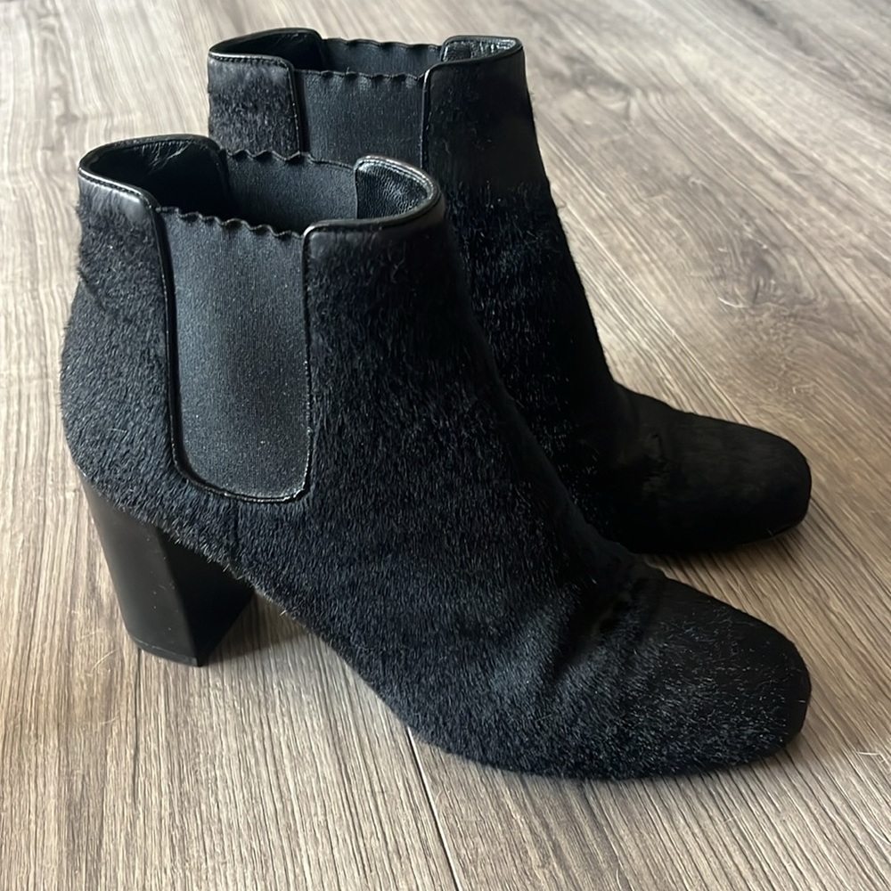 Saint Laurent Calf Hair Boots